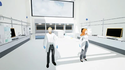 VR HPLC training with intelligent multilingual conversational AI Avatars