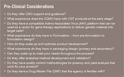  pre-clinical stages