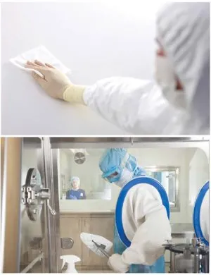 contamination control risks from cleaning and disinfection practices