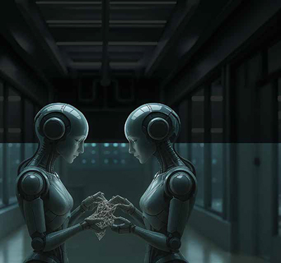 digital twin models integrate with AI