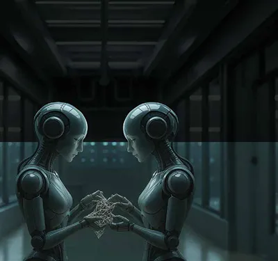 digital twin models integrate with AI