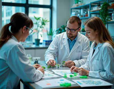 Strategic planning session for pharmaceutical industry future