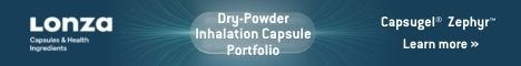 Lonza Capsugel® Zephyr™ Dry-Powder Inhalation Capsule Portfolio