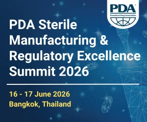 PDA Sterile Manufacturing & Regulatory Excellence Summit 2026