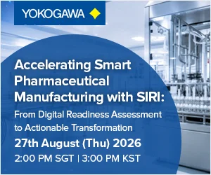 Yokogawa - Accelerating Smart Phamaceutical Mfg