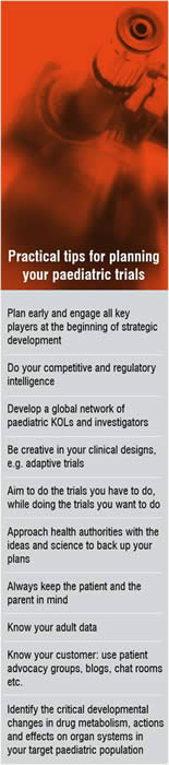 Practical Tips for planning your Paediatric Trials