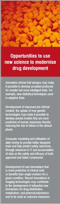 Opportunities to use new science to modernise drug development
