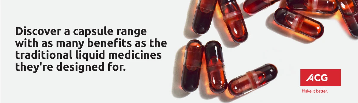 ACG - Superior liquid encapsulation for traditional medicines
