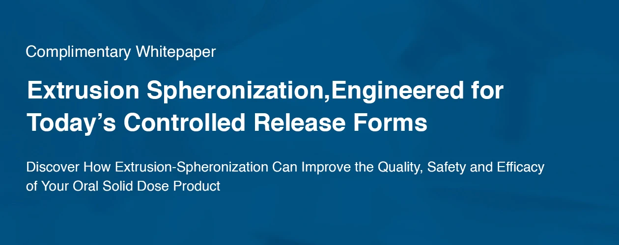 boras-extrusion-spheronization-engineered-for-todays-controlled-release-forms