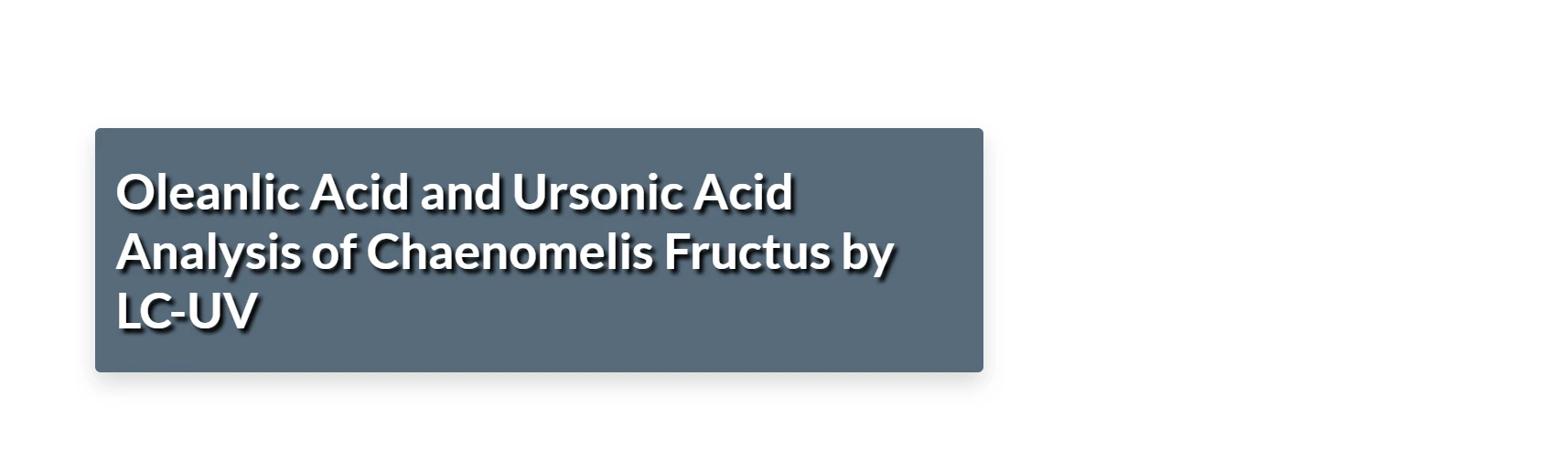 oleanlic-acid-and-ursonic-acid