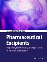 Pharmaceutical Excipients: Properties, Functionality, And Applications In Research And Industry