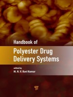 Handbook Of Polyester Drug Delivery Systems