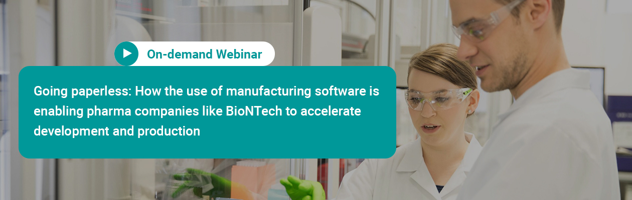 how manufacturing software enabling pharma companies accelerate development production