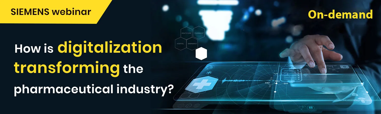Digitalization transforming the pharmaceutical industry